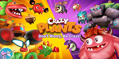 Crazy Plants: Random Merge PvP game phòng thủ ngẫu nhiên phiên bản hoa quả nổi giận