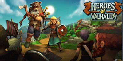 Heroes of Valhalla game phòng thủ kết hợp xây dựng bối cảnh Trung Cổ