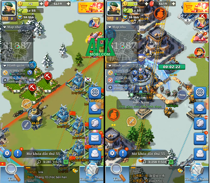 Top War: Battle Game được công ty Hồng Hà Game phân phối tại Việt Nam 2