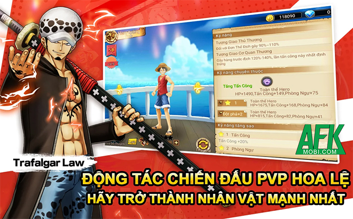 Vua Biển Cả Mobile - Lại thêm một game lấy chủ đề One Piece cập bến thị trường Việt Nam 2