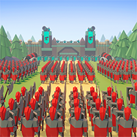 Idle Siege War simulator game