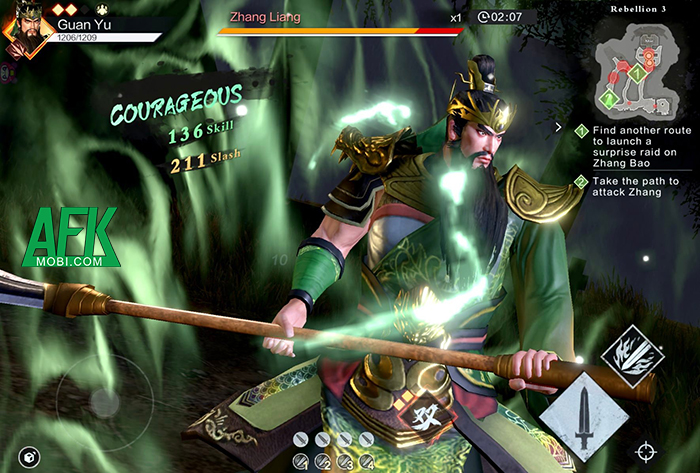 Dynasty Warriors: Overlords phiên bản mobile kế thừa hoàn hảo lối chơi chặt chém đã tay của thương hiệu Dynasty Warriors 10