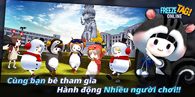 Freeze Tag Online game mobile vui nhộn tái hiện lại trò chơi đuổi bắt thời thơ ấu