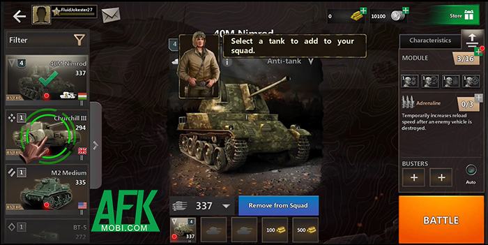 Chỉ huy binh đoàn xe tăng trên chiến trường Đệ Nhị Thế Chiến trong game chiến thuật Tanks Charge 4