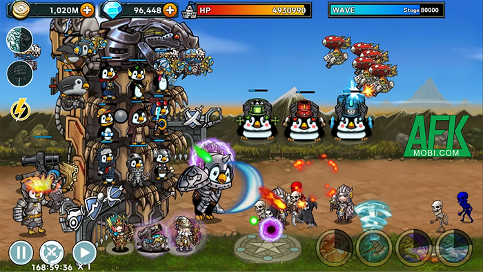 Tower Hero - Tower Defense game thủ thành hấp dẫn với đồ họa phong cách anime siêu bựa 1