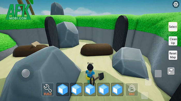 Reworld game sandbox nhiều người chơi cho phép game thủ tự tạo nên tựa game 3D của riêng mình 3