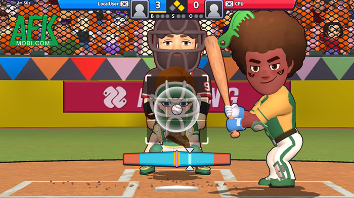 Super Baseball League game bóng chày 1vs1 có đồ họa hoạt hình độc đáo mà fan đam mê thể thao không nên bỏ qua 2