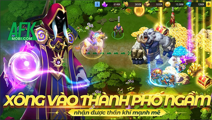 Legend of Hero M - Anh Hùng game SLG kiểu mới cập bến làng game Việt 1