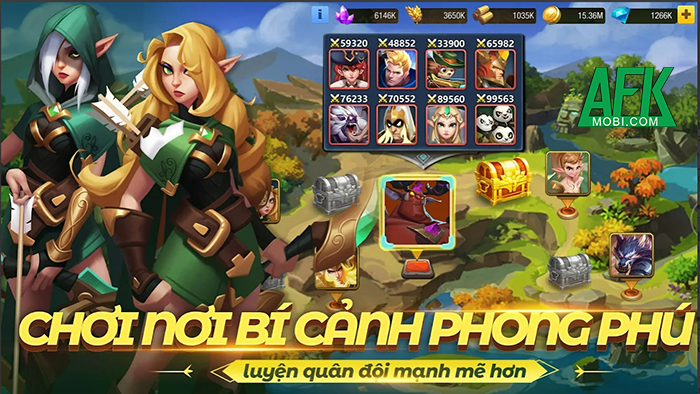 Legend of Hero M - Anh Hùng game SLG kiểu mới cập bến làng game Việt 4