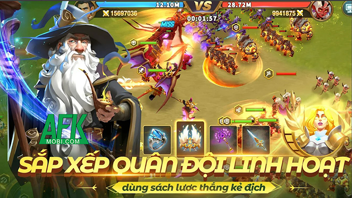 Legend of Hero M - Anh Hùng game SLG kiểu mới cập bến làng game Việt 3