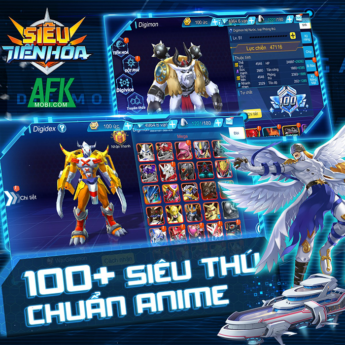 Game chủ đề Digimon mang tên Siêu Tiến Hóa Mobile về Việt Nam 1