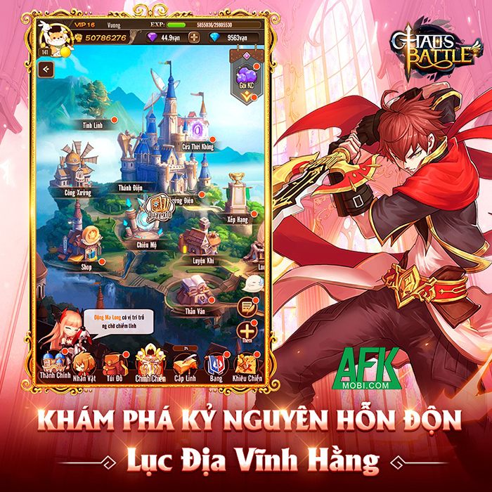 Game mới Chaos Battle: Trận Chiến Vĩnh Hằng - Funtap về Việt Nam 0