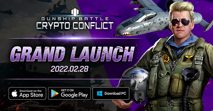 Vào Gunship Battle Crypto Conflict lãnh đạo quân đội giải cứu Thế giới và kiếm Tiền! 2