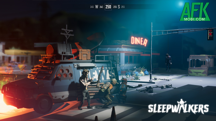 SleepWalkers: Zombie War game hành động bắn súng diệt zombie đồ họa polygon độc đáo 2