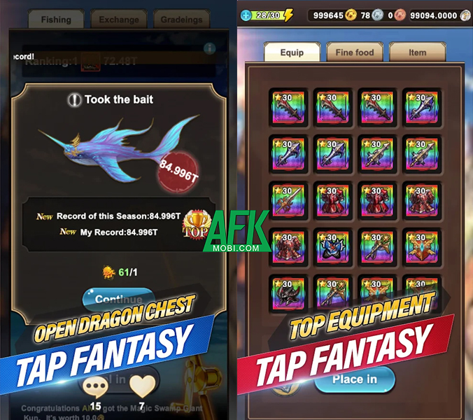 Tap Fantasy game MMORPG đồ họa anime áp dụng blockchain ra mắt phiên bản trên mobile 3