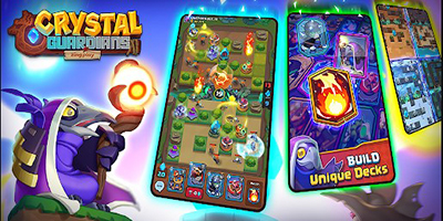 Chỉ huy đội quân động vật bảo vệ tinh thạch sự sống trong game Crystal Guardians TD ZingPlay