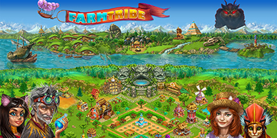 Sống lại tuổi thơ với tựa game nông trại đầy huyền ảo Farm Tribe 5: All in One Game