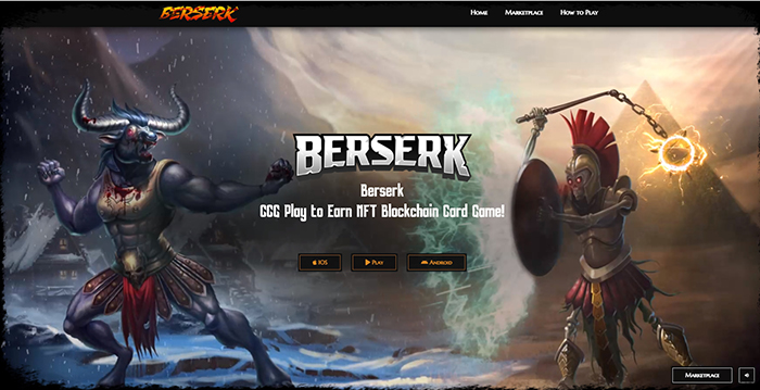 Berserk - Vulcan Forged game NFT đấu bài ma thuật có lối chơi tương tự Hearthstone 2