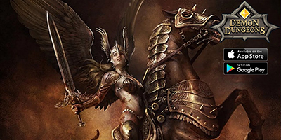 Demon Dungeons game phiêu lưu khám phá ngục tối màn hình dọc hấp dẫn