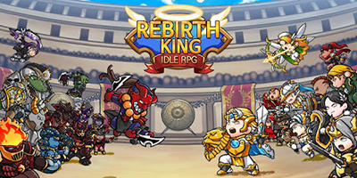 Tập hợp đội hình anh hùng của bạn và leo lên những tầng ải cao trong Rebirth Master: Idle RPG