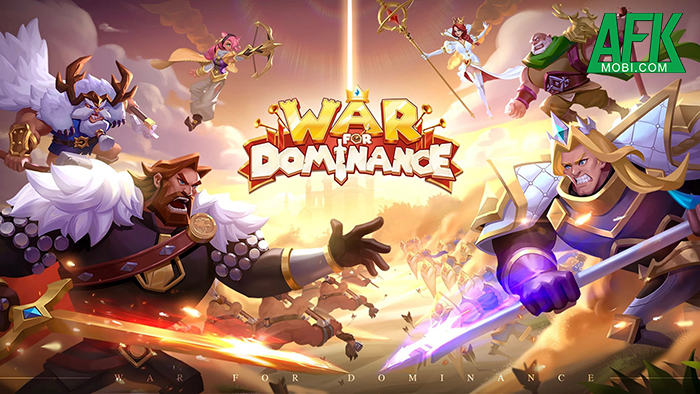 War for Dominance game chiến thuật bối cảnh fantasy có đồ họa hoạt hình đầy bắt mắt 0