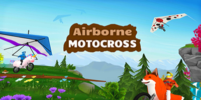 Airborne Motocross Bike Racing tựa game game đua xe địa hình không trọng lực cực kỳ vui nhộn