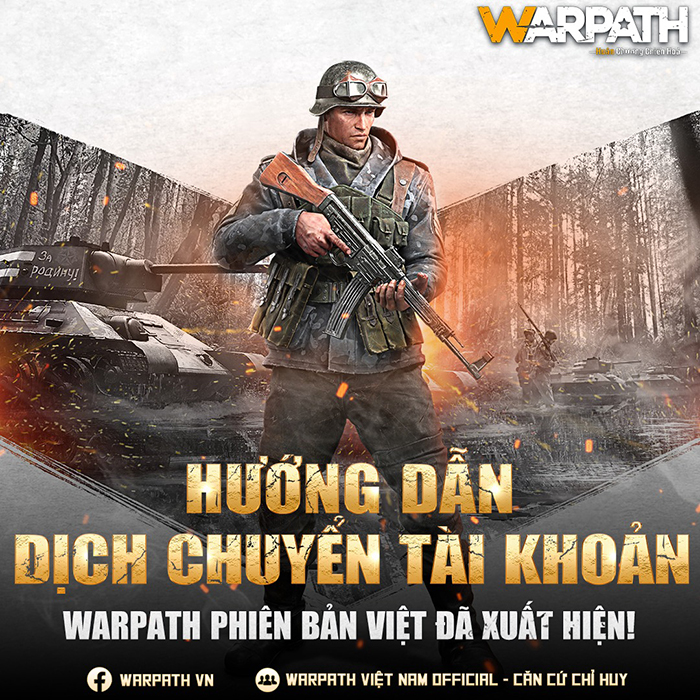 Warpath đường đường chính chính ra mắt ở Việt Nam với tên gọi Warpath: Huân Chương Chiến Hỏa 1
