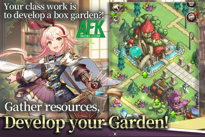 Tạo ra một khu vườn độc đáo thông qua các cuộc phiêu lưu của bạn trong Alchemists' Garden 0