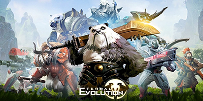 Eternal Evolution game idle thẻ tướng bối cảnh khoa học viễn tưởng có đồ họa cực đẹp