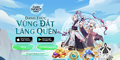 AFKMobi tặng nhiều gift code game Fairy World Thần Giới - Funtap