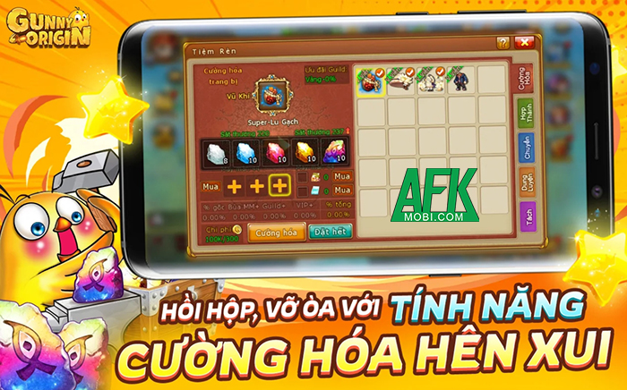 AFKMobi tặng nhiều gift code game Gunny Origin VNG 3