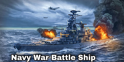 Tham gia các trận hải chiến đầy khốc liệt trên biển với những người chơi khác trong Navy War: Battleship Online