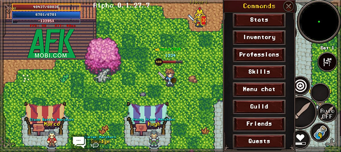 Project Reunion MMORPG tựa game nhập vai đồ họa pixel cho bạn chiến đấu với quái vật và khám phá thế giới mở 2