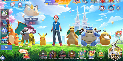 Khám phá nhanh Thức Tỉnh Thần Thú GOSU game Pokémon 3D sắp ra mắt tại làng game Việt