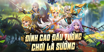 Game đấu tướng rảnh tay Vệ Thần Arena – CMN cập bến Việt Nam