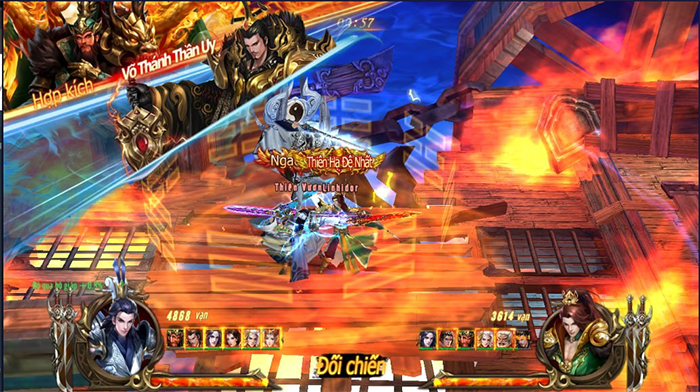 Danh tướng Quan Vũ game Siêu Thần 3Q – Gzone nhảy cực bốc trên phố đi bộ 4