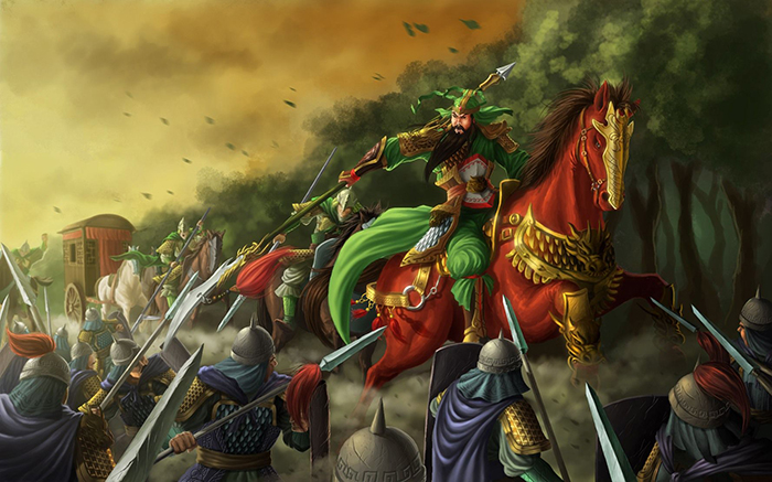 Danh tướng Quan Vũ game Siêu Thần 3Q – Gzone nhảy cực bốc trên phố đi bộ 1