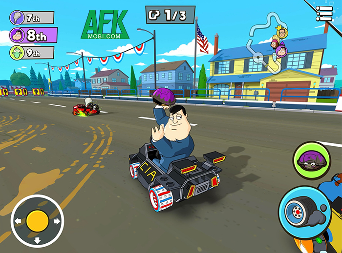Warped Kart Racers game đua xe vui nhộn tập hợp các nhân vật hoạt hình nổi tiếng 0