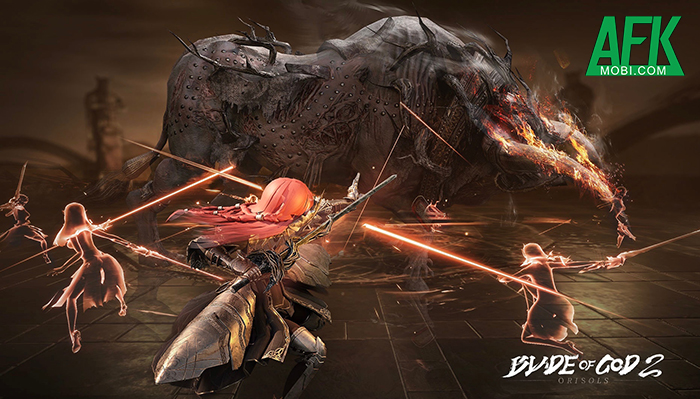 Blade of God 2: Orisols tựa game hành động chặt chém có đồ họa 3D tuyệt đỉnh mang chất God of War lên mobile 2