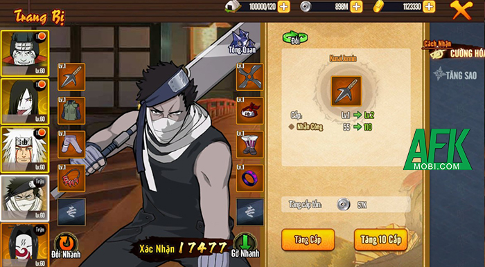 Kage Legend Mobile cho game thủ hồi tưởng lại những sự kiện hấp dẫn của bộ truyện tranh Naruto 4