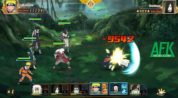 Kage Huyền Thoại Mobile cho game thủ sống lại những sự kiện hấp dẫn của bộ manga Naruto