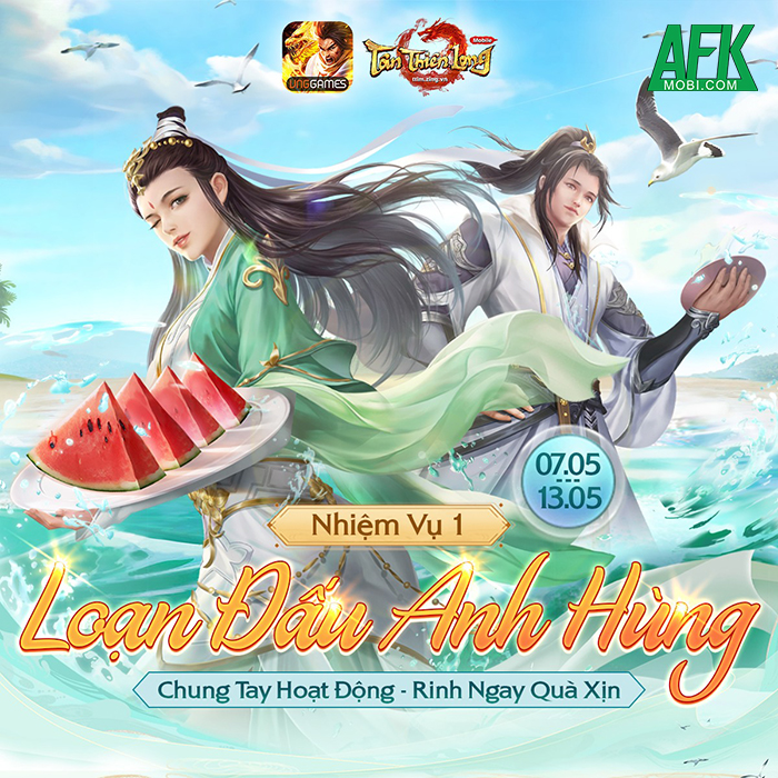 Tân Thiên Long Mobile - VNG chào đón phiên bản mới với hàng loạt nhiệm vụ hè hấp dẫn để game thủ tha hồ nhận quà 2