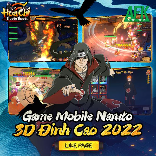 Hỏa Chí Truyền Thuyết Mobile game Naruto thể loại nhập vai hành động cập bến Việt Nam 3