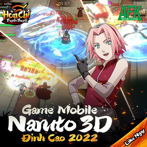 Hỏa Chí Truyền Thuyết Mobile game Naruto thể loại nhập vai hành động cập bến Việt Nam 5