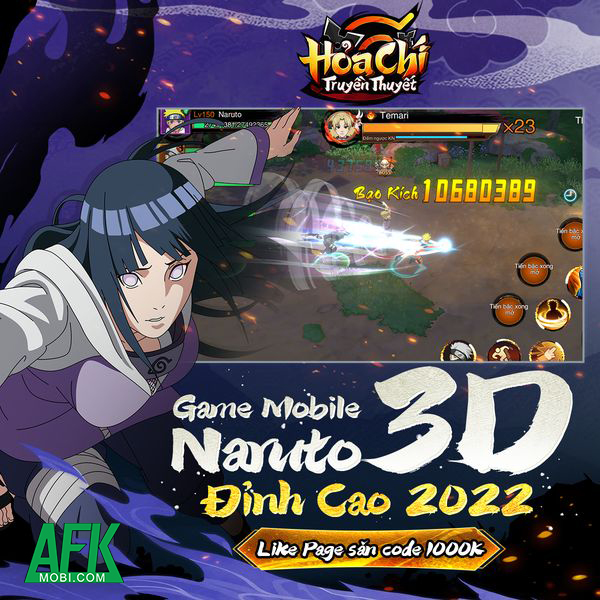 Hỏa Chí Truyền Thuyết Mobile game Naruto thể loại nhập vai hành động cập bến Việt Nam 2