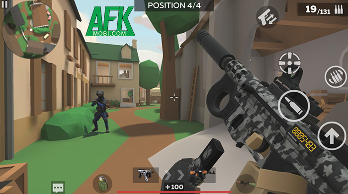 Thỏa sức thể hiện kỹ năng thiện xạ của bạn trong tựa game Polywar: FPS online shooter 4