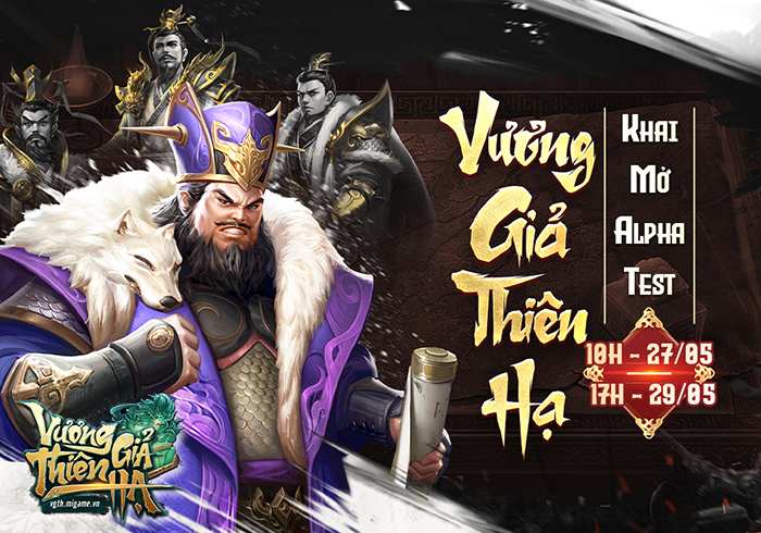 Game đấu tướng Vương Giả Thiên Hạ - Migame ra mắt bản thử nghiệm 3