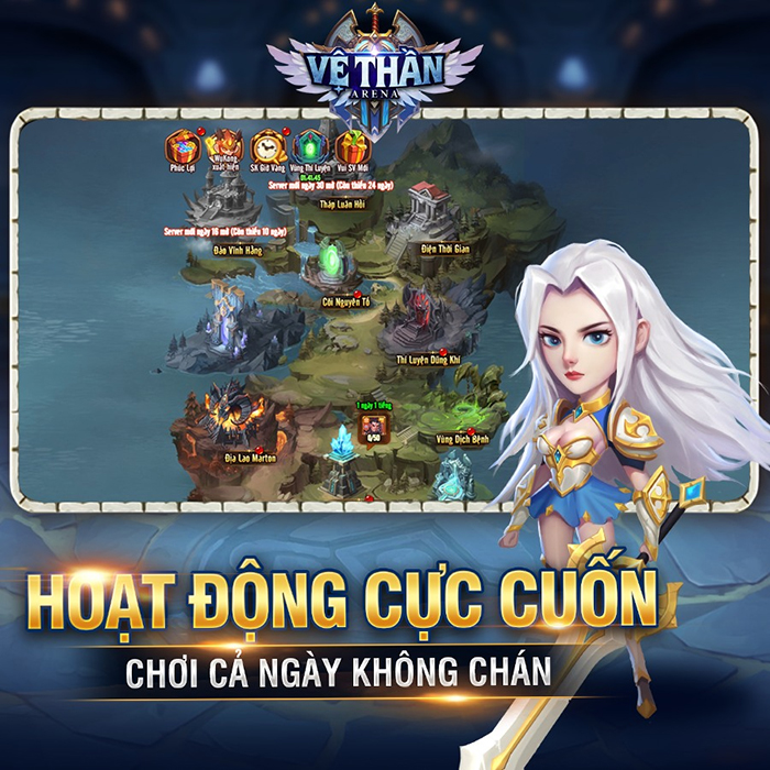 Game mobile Đấu Trường Thần Chết lấy đề tài Dota - Warcraft 3 về Việt Nam 5