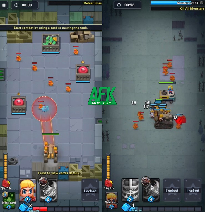Zombie Clash game phòng thủ kết hợp bắn xe tăng diệt thây ma cực hấp dẫn 1