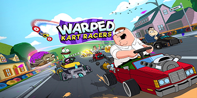 Warped Kart Racers game đua xe vui nhộn tập hợp các nhân vật hoạt hình nổi tiếng